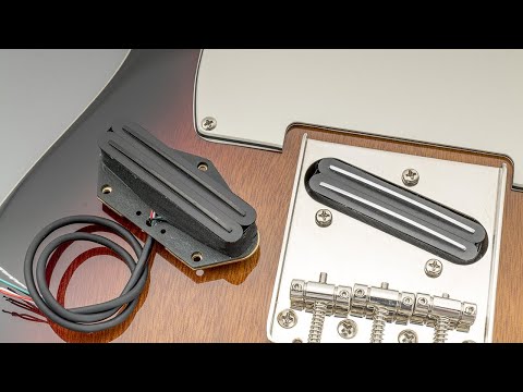 Artec TRA73 Alnico 5 Schienenklinge Humbucker-Brückenaufnahme 12K für Tele-Stil E-Gitarre 