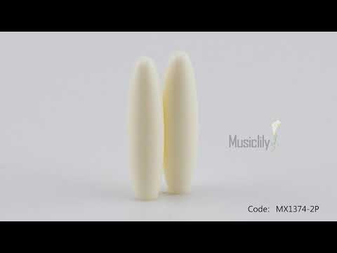Musiclily Pro Kunststoff-Gitarren-Tremoloarmspitzen, Whammy-Bar-Knöpfe für USA/Mexiko Strat-Style-Gitarren, Set von 2