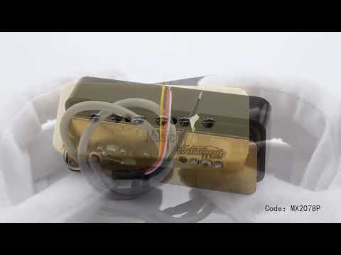 Wilkinson M-Serie gestapelte P90 Soapbar-Keramik-Humbucker-Größe Einzellwickler (Single Coil) Nacken-Wickler 10K für SG LP-Style-Elektrische Gitarre