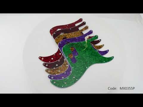 Musiclily Pro 13 Hole P Bass Pickguard for Fender American/ Mexican Standard Precision Bass,1/3/4Ply
