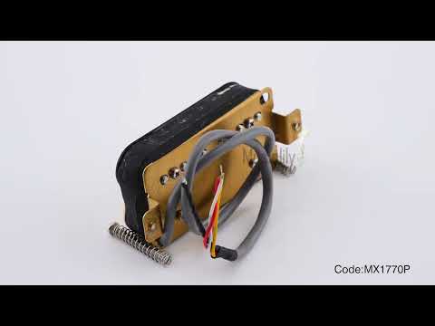 Wilkinson M Series Classic Tone Keramik Überwickelt Offener Stil Humbucker Hals-Pickup für Elektrogitarre