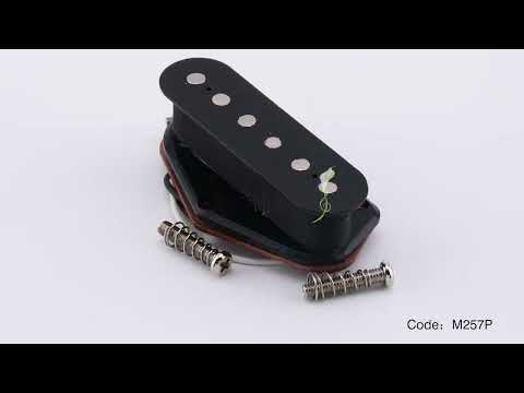 Musiclily Basic Keramik TL Steg-Pickup 6 K für Tele-Style E-Gitarre