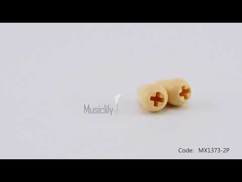 Musiclily Pro Inch Size Guitar 5-Way Lever Switch Tips for USA Fender Strat Tele Style Guitar, Set of 2