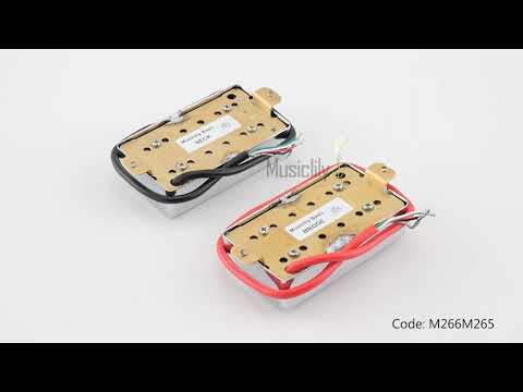 Musiclily Basic Keramiküberzogener Humbucker-Brücken-Pickup für E-Gitarre 