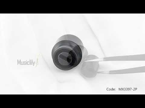 Musiclily Pro Zoll-Größe Gitarre 3-Wege-Barrel-Switch-Tips, Pickup-Selektor-Hebelein-Schalterknöpfe für Fender Tele-Style-Elektrogitarre (Set von 2)