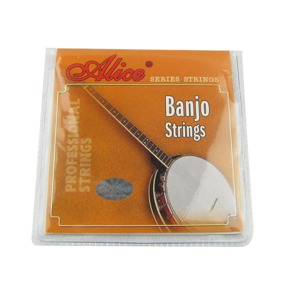 Musiclily Alice Plated Steel 5-String Banjo Strings Set
