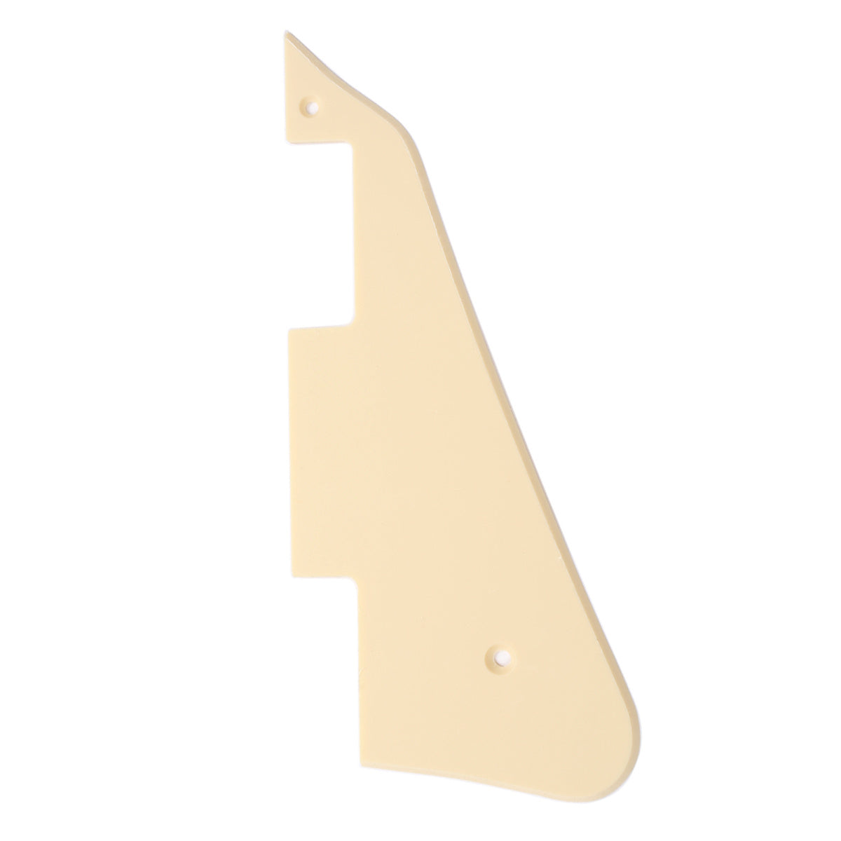 Musiclily Electric Guitar Pickguard for Gibson Les Paul Modern Style,1Ply Cream