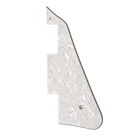 Musiclily Electric Guitar Pickguard for Gibson Les Paul Modern Style,4Ply Parchment Pearl