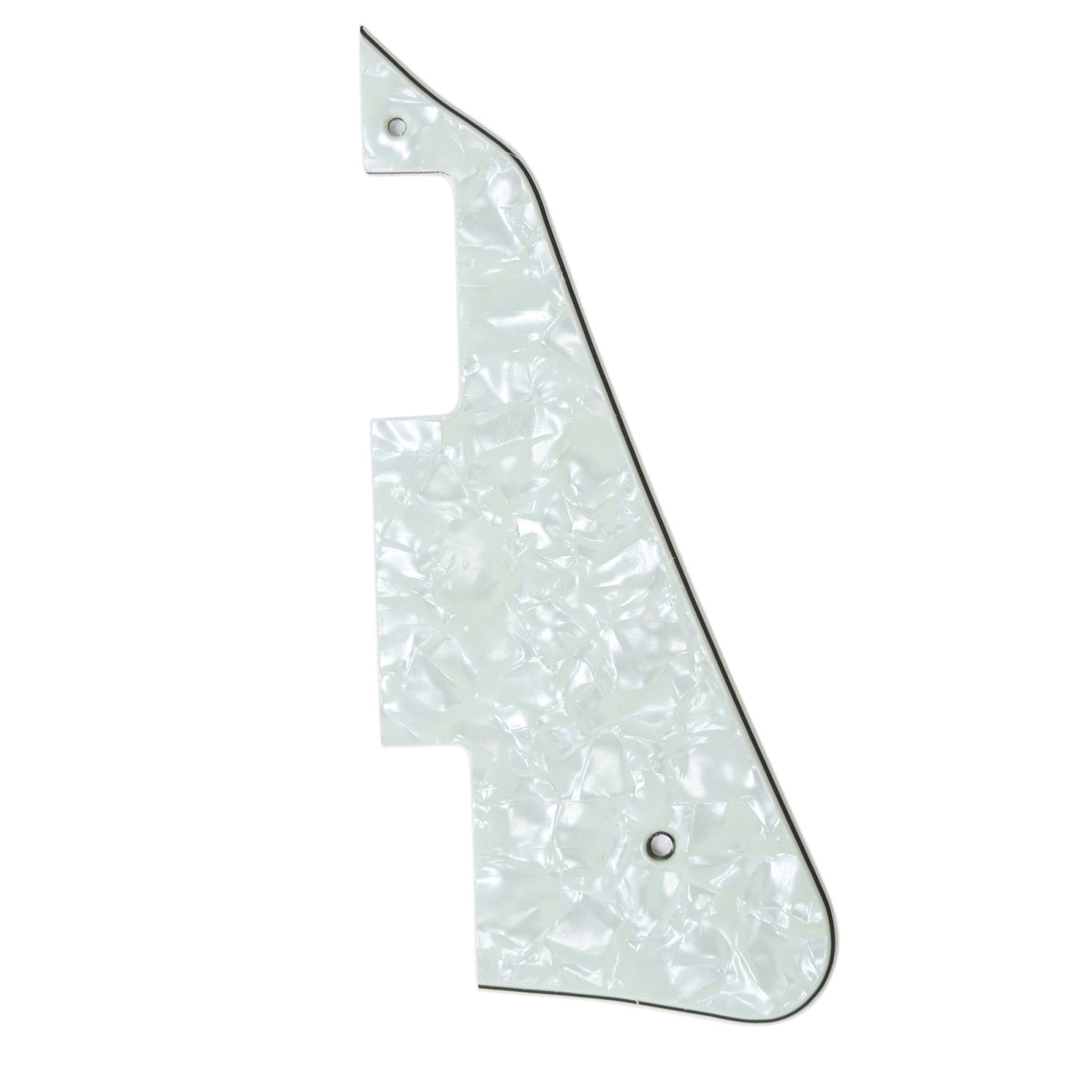 Musiclily Electric Guitar Pickguard for Gibson Les Paul Modern Style,4Ply Mint Pearl