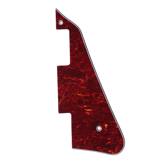 Musiclily Electric Guitar Pickguard for Gibson Les Paul Modern Style,4Ply Red Tortoise