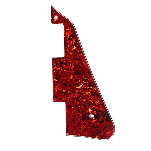 Musiclily Electric Guitar Pickguard for Gibson Les Paul Modern Style,4Ply Vintage Tortoise