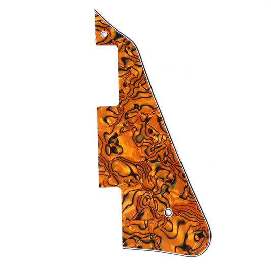 Musiclily Electric Guitar Pickguard for Gibson Les Paul Modern Style,4Ply Tiger Spot Shell