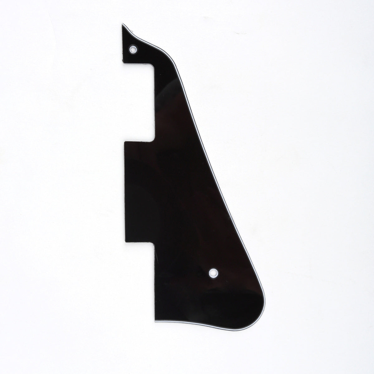 Musiclily Guitar Pickguard for China Made Epiphone Les Paul Standard Modern Style, 3Ply Black