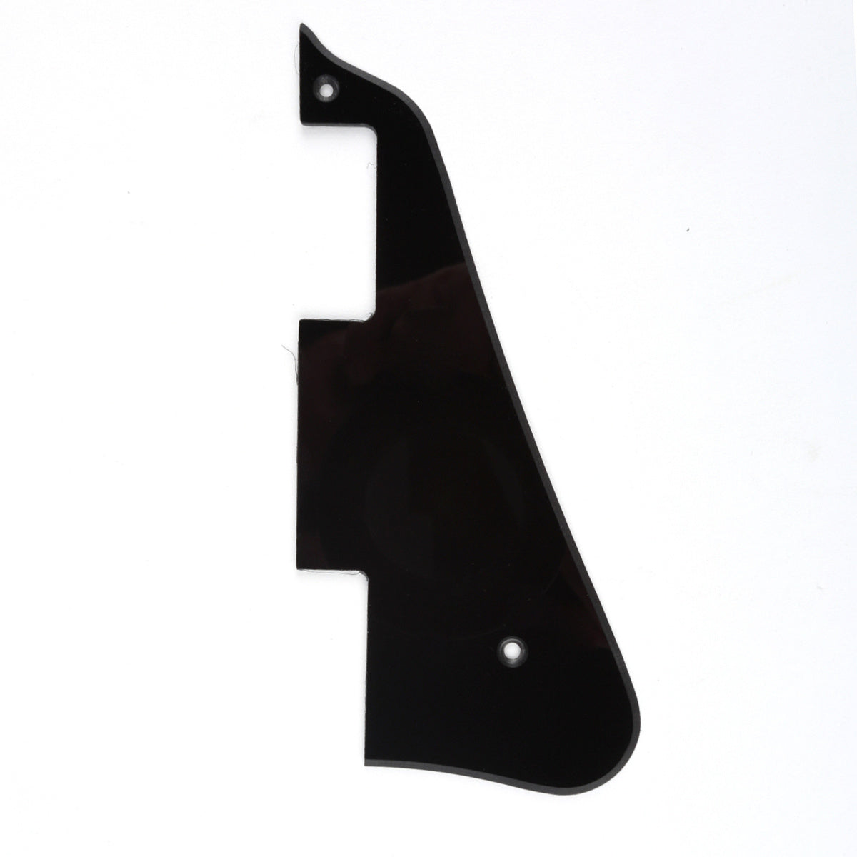 Musiclily Guitar Pickguard for China Made Epiphone Les Paul Standard Modern Style, 1Ply Black