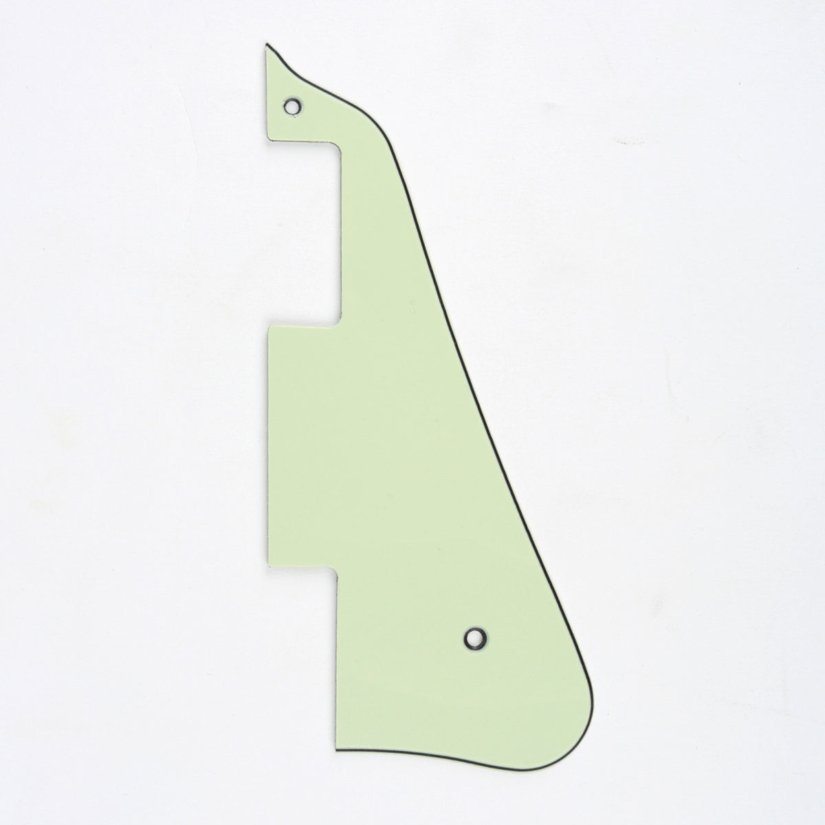 Musiclily Guitar Pickguard for China Made Epiphone Les Paul Standard Modern Style, 3Ply Mint Green
