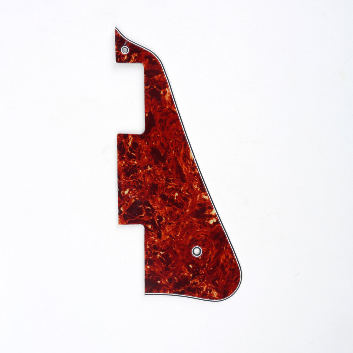 Musiclily Guitar Pickguard for China Made Epiphone Les Paul Standard Modern Style, 4Ply Vintage Tortoise