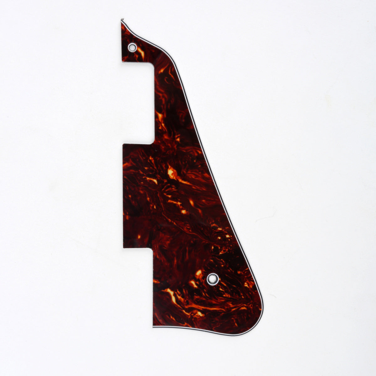 Musiclily Guitar Pickguard for China Made Epiphone Les Paul Standard Modern Style, 4Ply Tortoise Shell