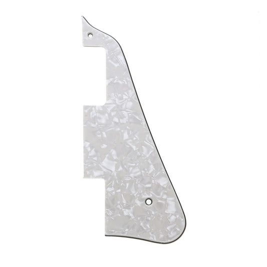 Musiclily Guitar Pickguard for China Made Epiphone Les Paul Standard Modern Style, 4Ply Parchment Pearl
