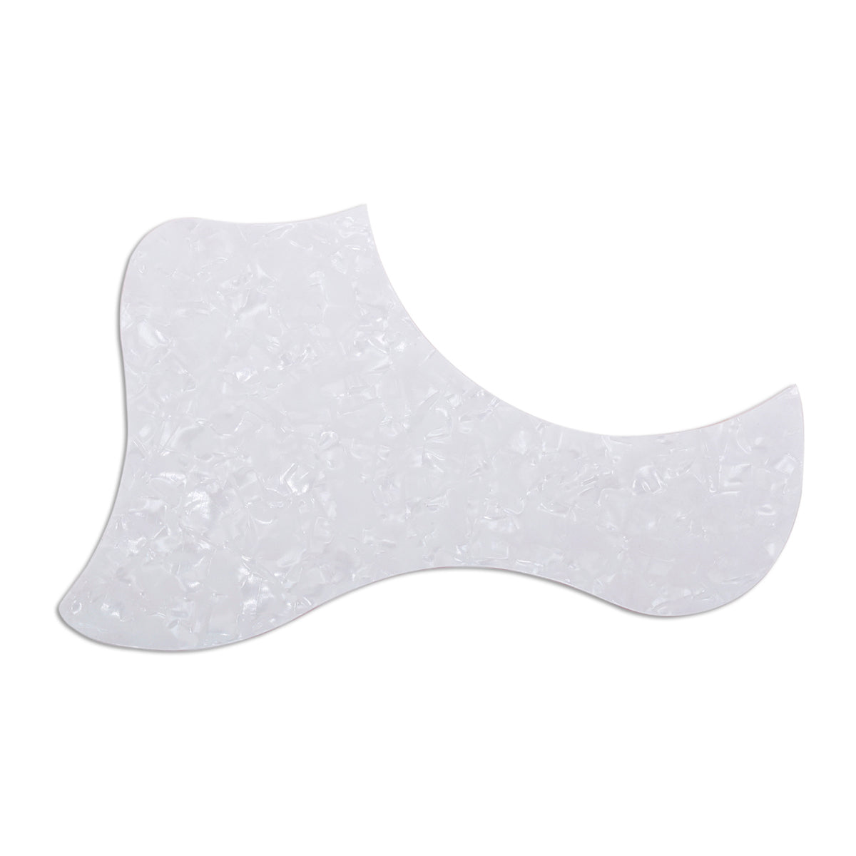 Musiclily Acoustic Guitar Self-adhesive Pickguard  for Taylor Style Guitar, White Pearl