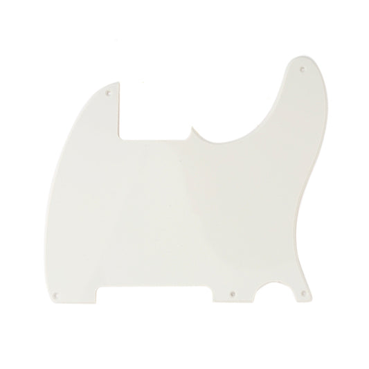Musiclily 5 Hole Tele Pickguard Blank for Fender USA/Mexican Telecaster Esquire Guitar, 1Ply Parchment