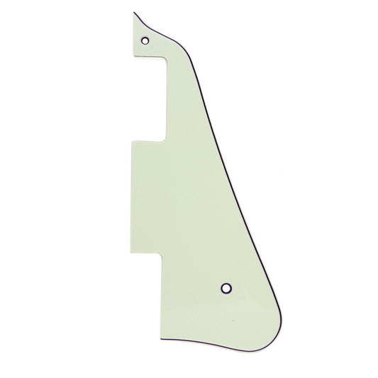 Musiclily Guitar Pickguard for China Made Epiphone Les Paul Standard Modern Style, 3Ply Ivory