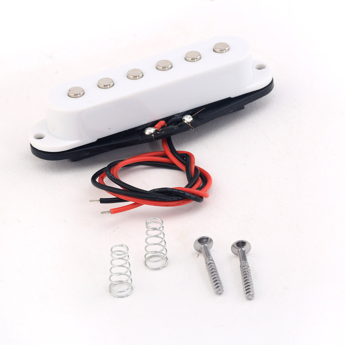 Musiclily Pro 50mm Single Coil Pickup for Strat Style Guitar Middle, Colorful Covers