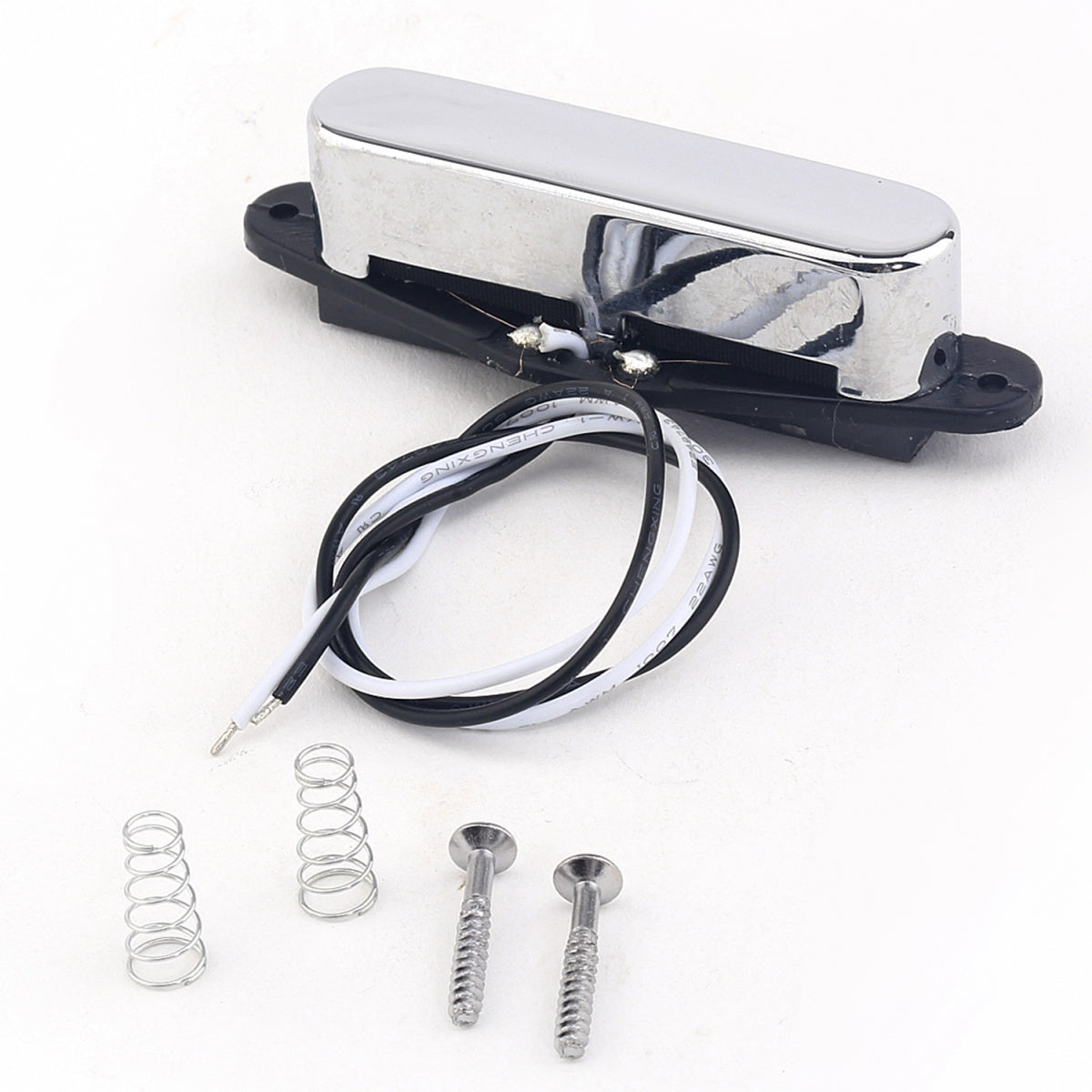 Musiclily Pro 50mm Single Coil Pickup for Telecaster Tele Guitar Neck, Chrome