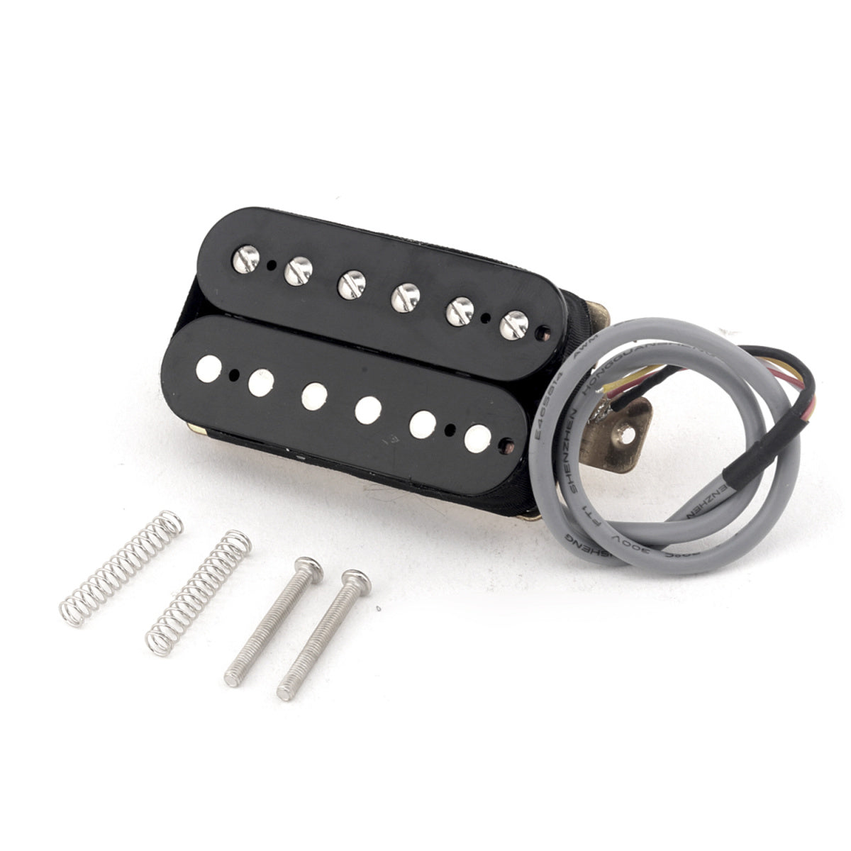 Musiclily Pro 50mm Alnico 5 Humbucker Pickup for Electric Guitar Neck, Black