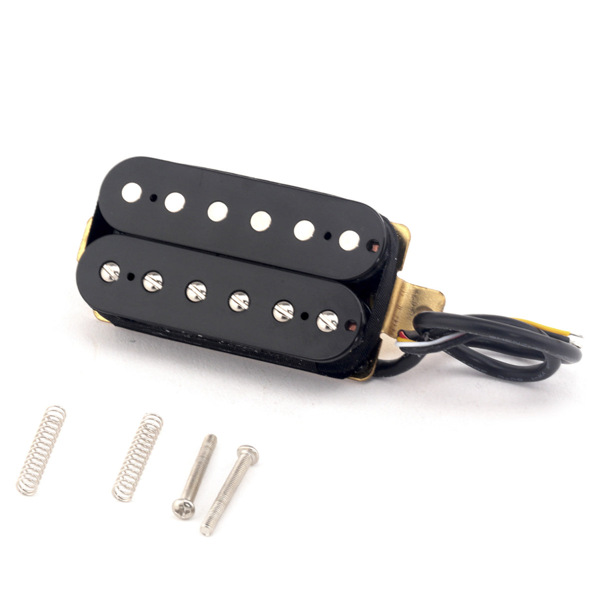 Musiclily Pro 52mm Humbucker Pickup for Electric Guitar Bridge, Black