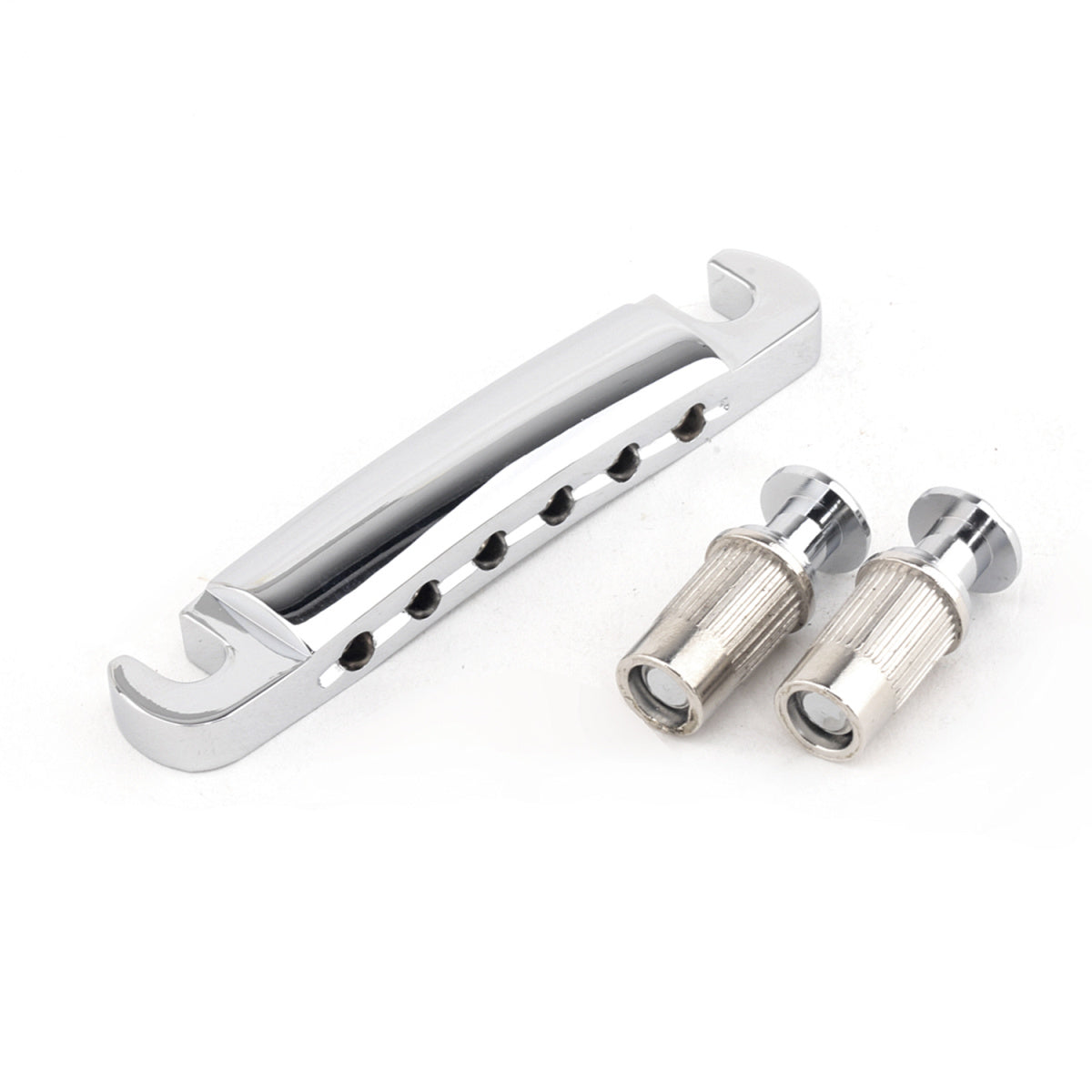 Musiclily Pro 52.5mm TOM Tunematic Tailpiece for China made Epiphone Les Paul Guitar Replacement, Chrome