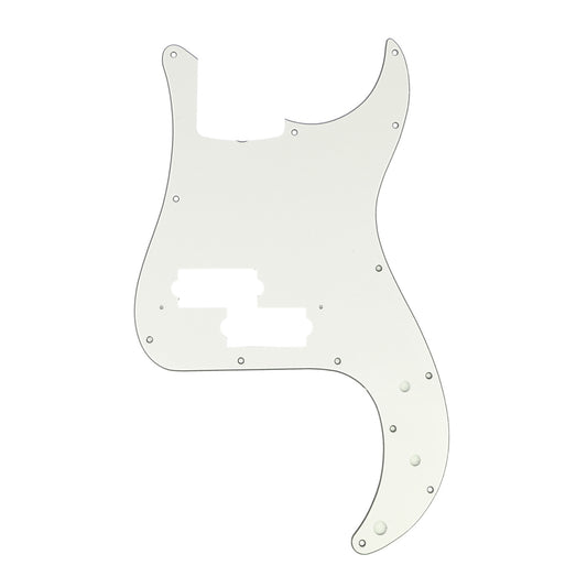 Musiclily Pro 13-Hole P Bass Pickguard for JPN Fender Japan 4-String Precision Bass, 3Ply Parchment