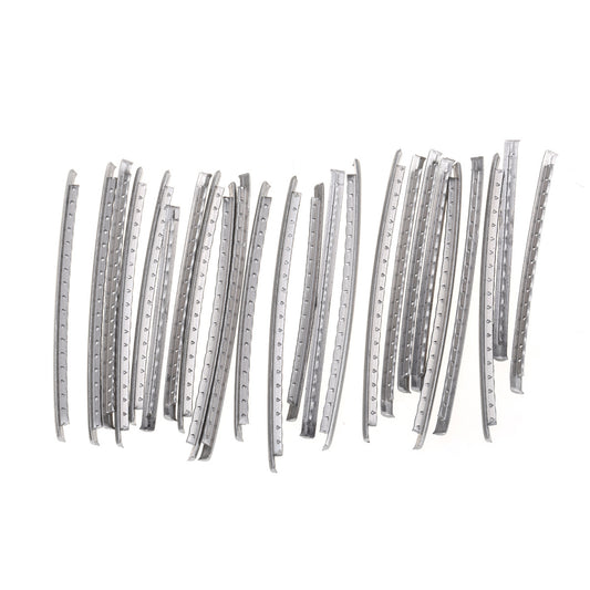 Musiclily Pro 2.6mm Stainless Steel Medium Gauge 24-Pieces Fret Wire Set for Fender/PRS Electric Guitar