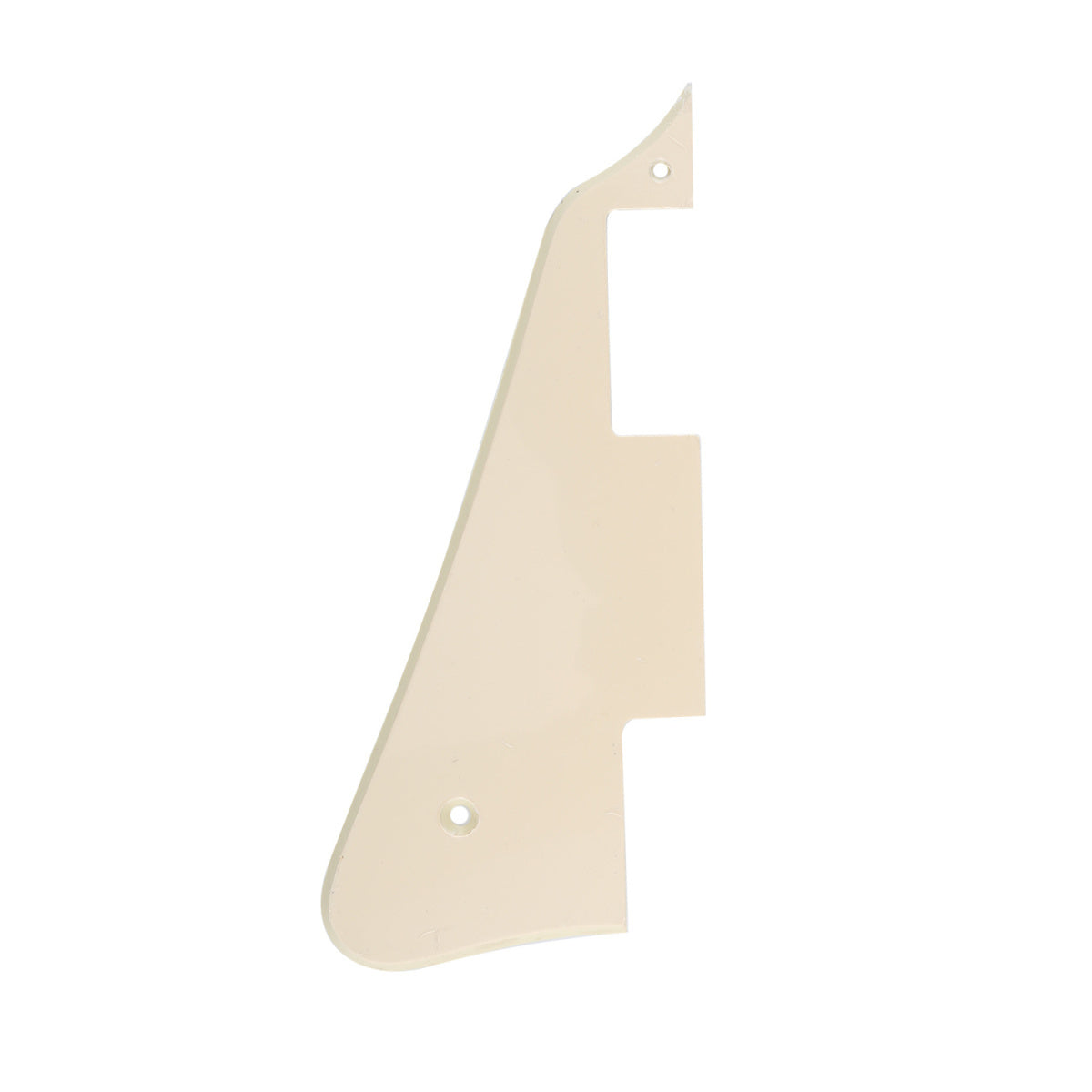Musiclily Pro Left Handed Plastic Guitar Pickguard for 2006-Present Modern Style Epiphone Les Paul Guitar, 1Ply Cream
